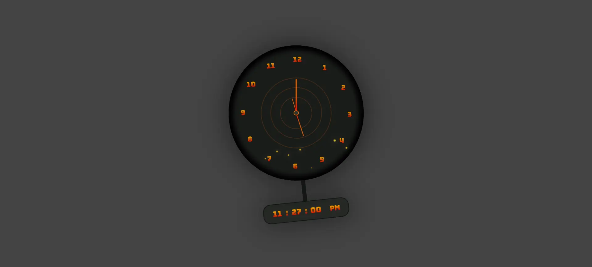  Clock Animation