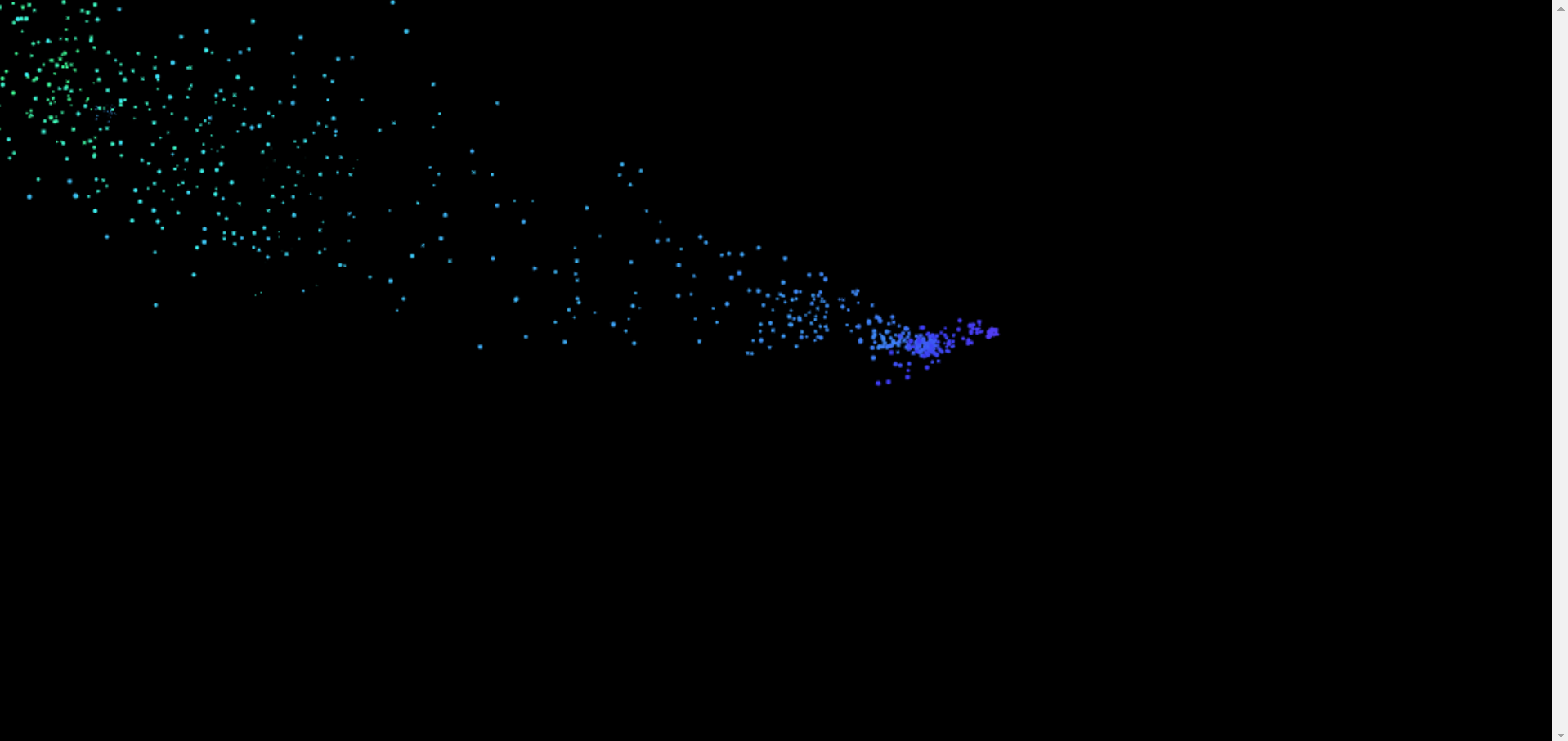 Fireworks with mouse