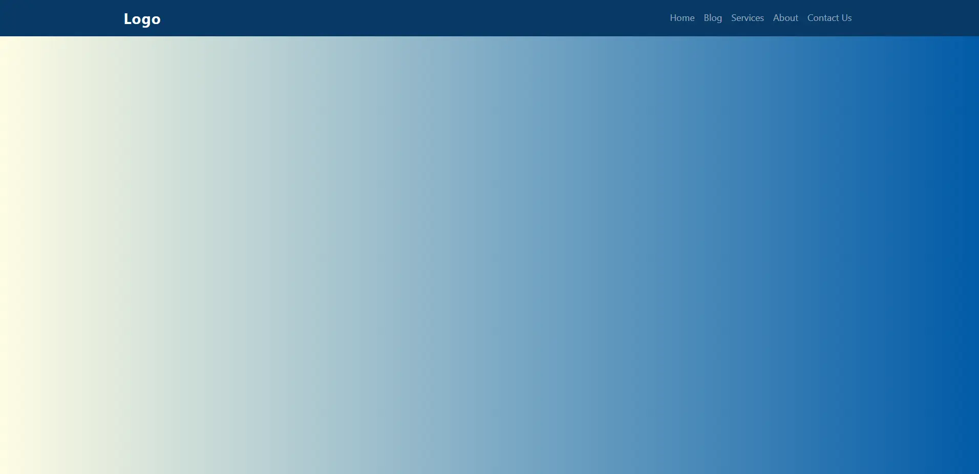 Responsive Bootstrap Navbar