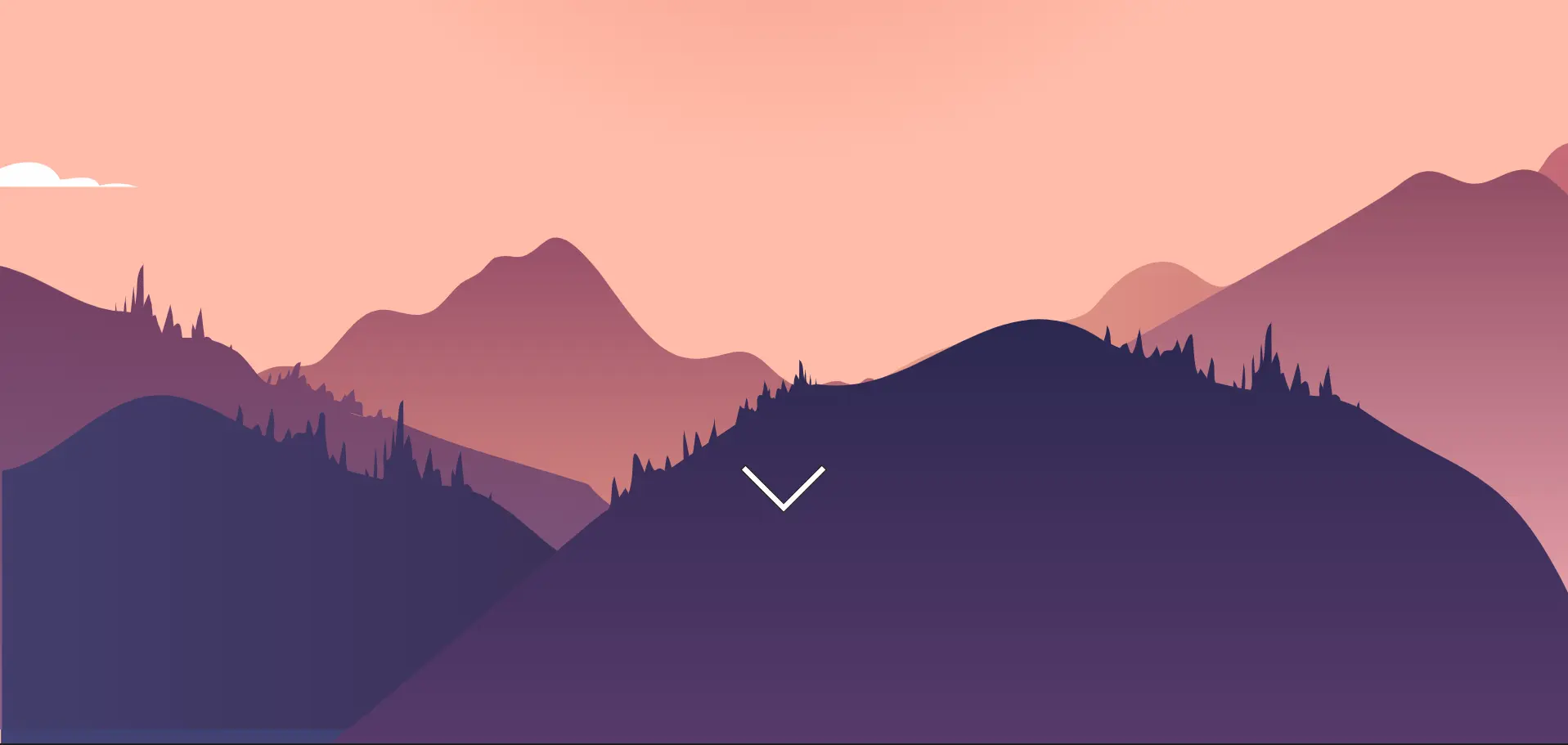 Parallax scroll animation