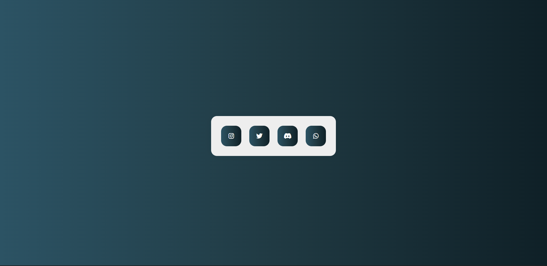 CSS Social Icons
