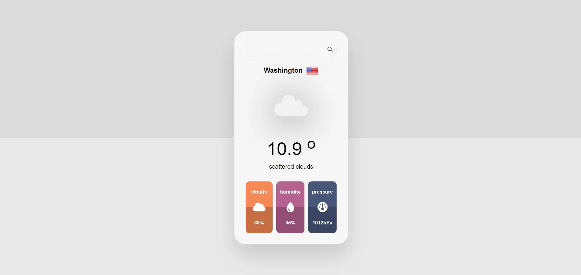 Weather app