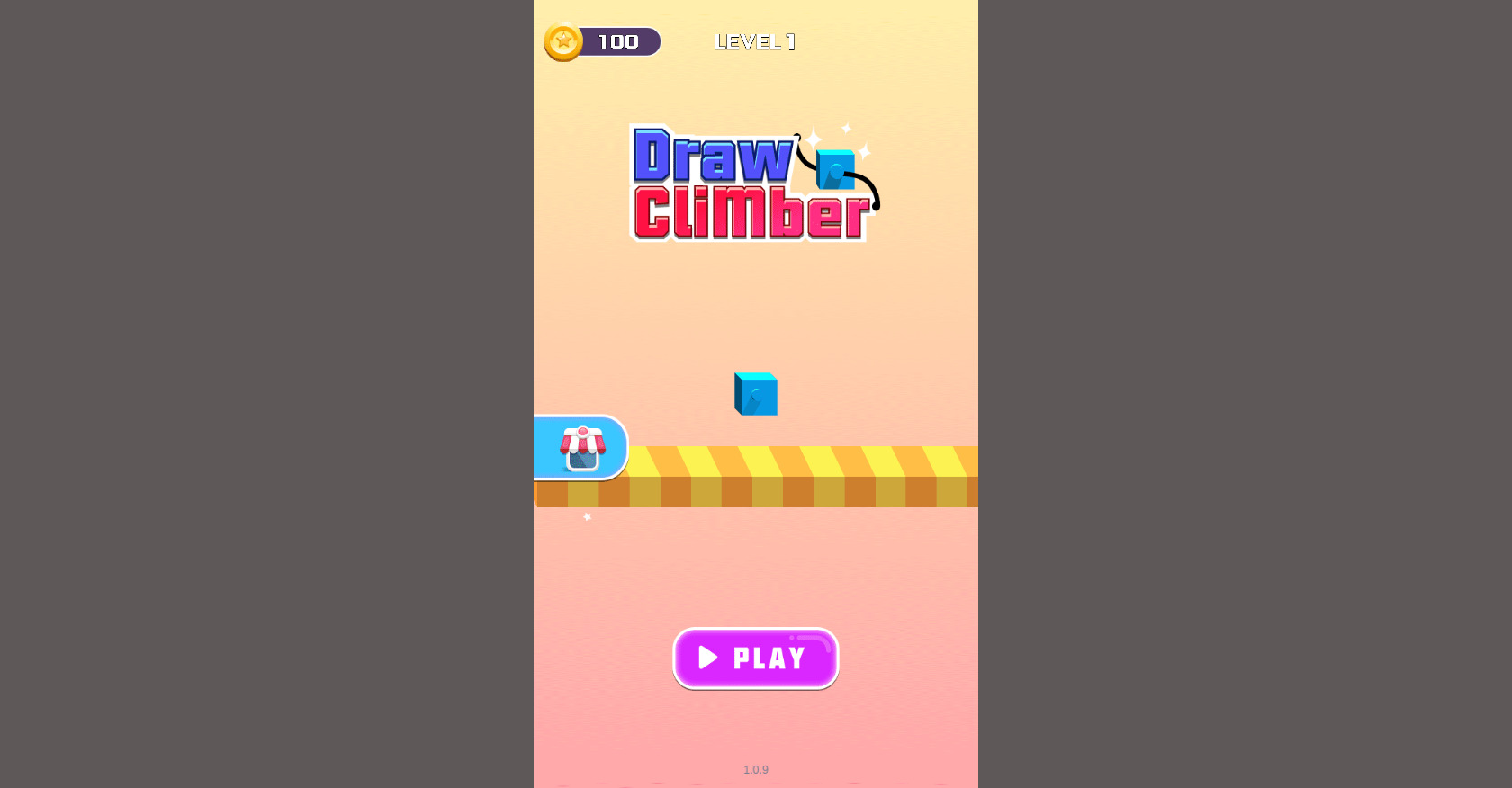 Draw Climber Arcade Game in HTML5 and JavaScript