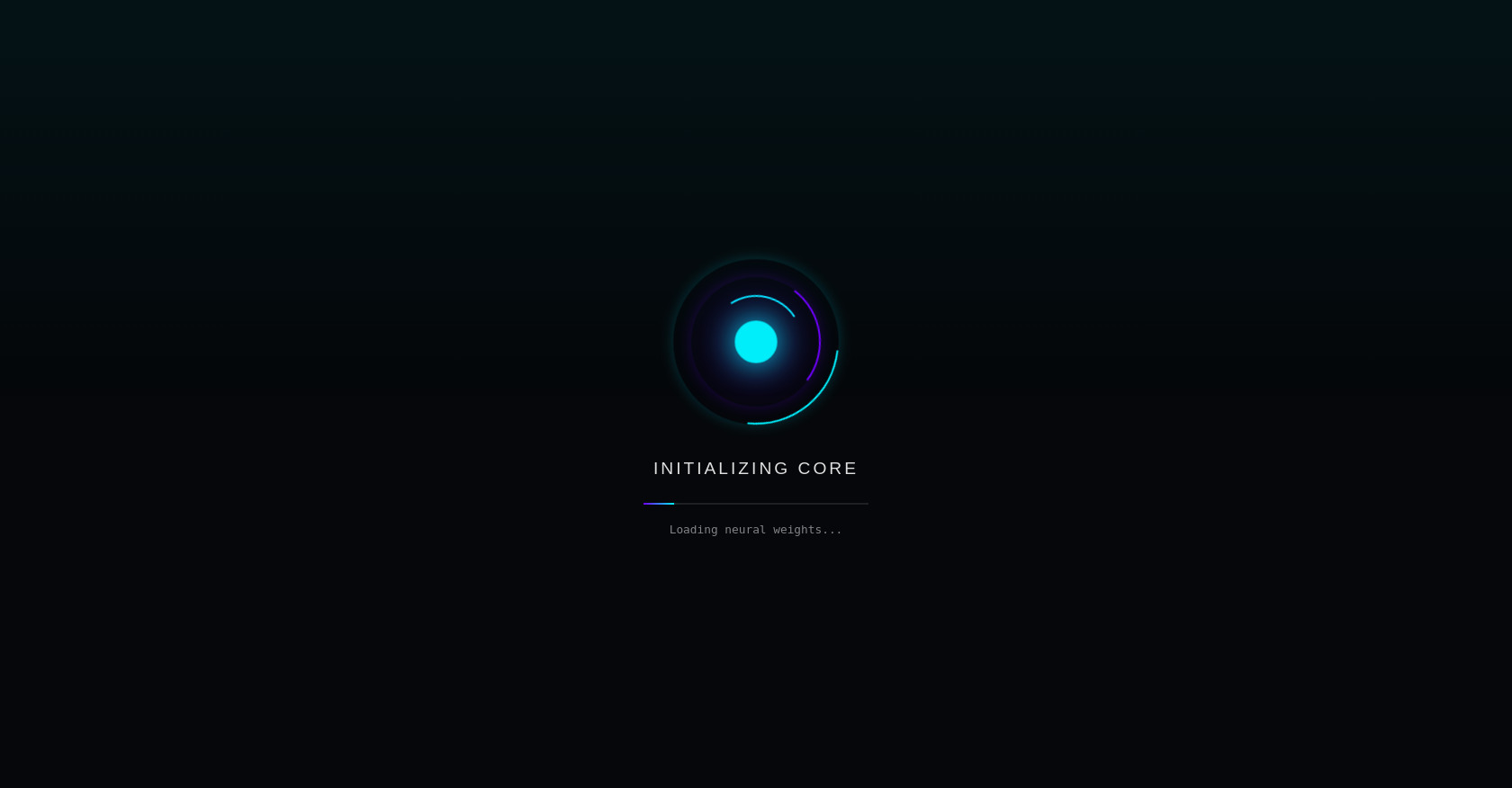 AI Loading Animation HTML CSS JavaScript