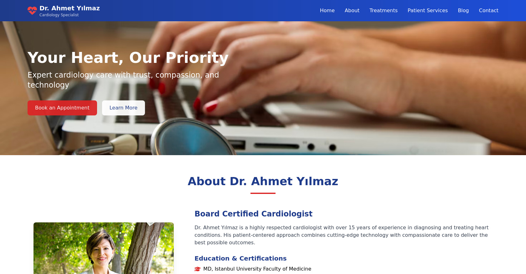 Cardiologist Dr. Yilmaz: Heart Care & Cardiology Services