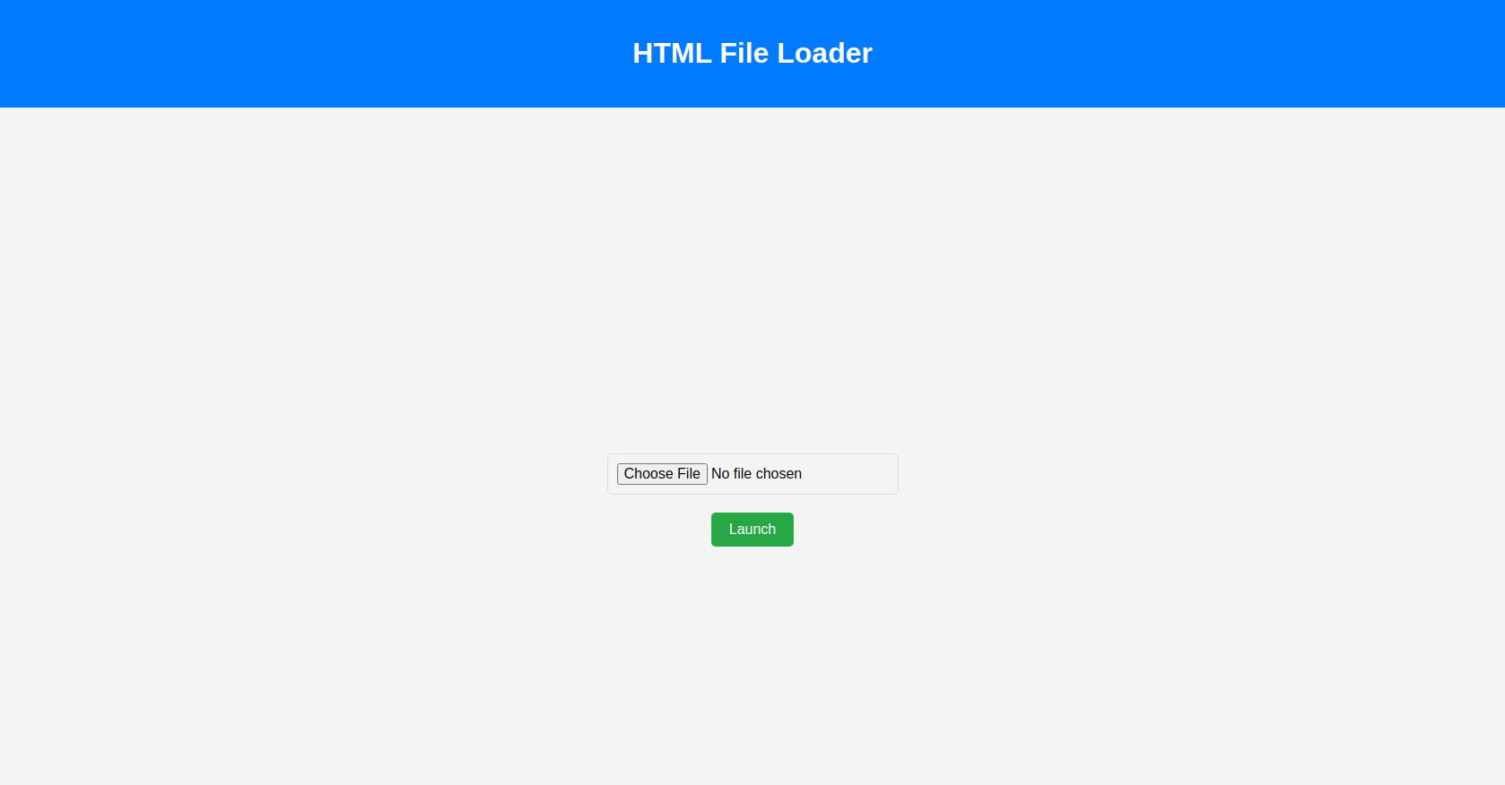 Html file loader 