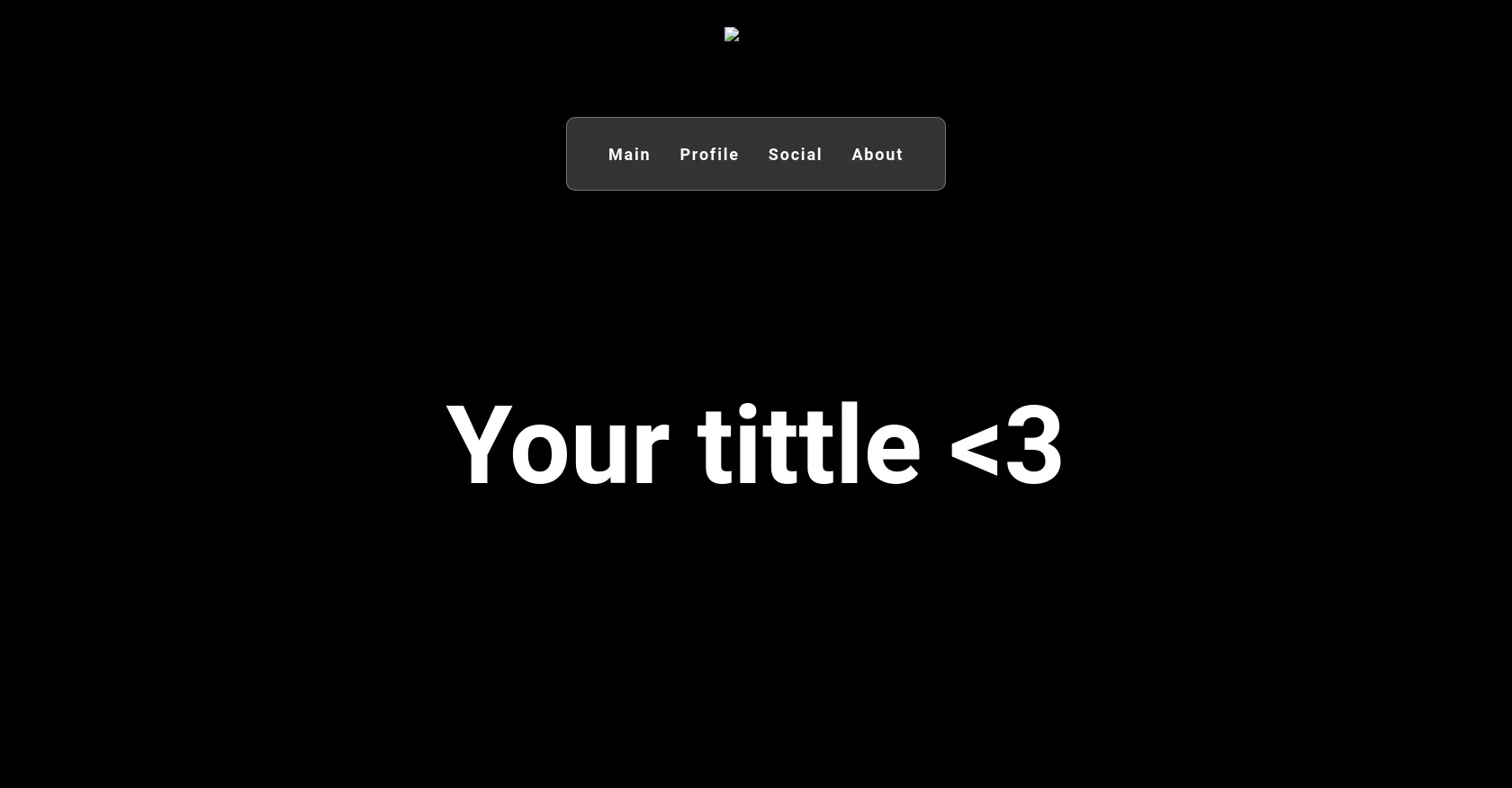 Scrolling Navigation Bar