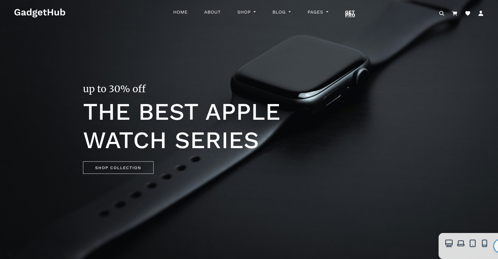 Responsive Iframe with Device Preview Navigation
