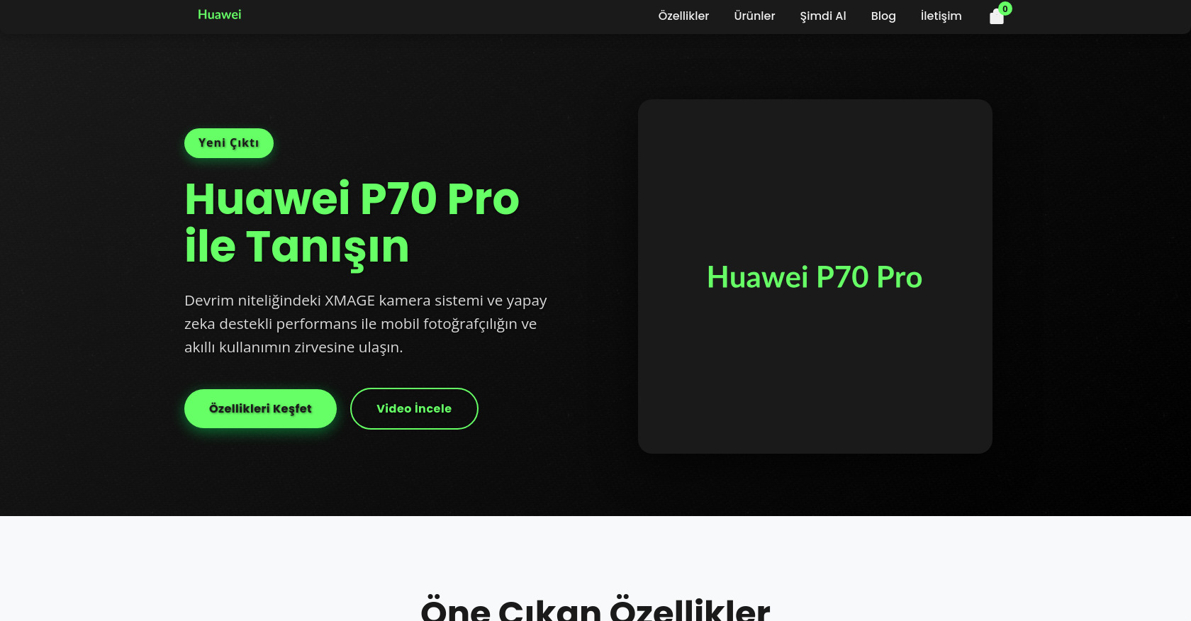 Huawei P70 Pro: Buy Now, Features, and Specs (TR)