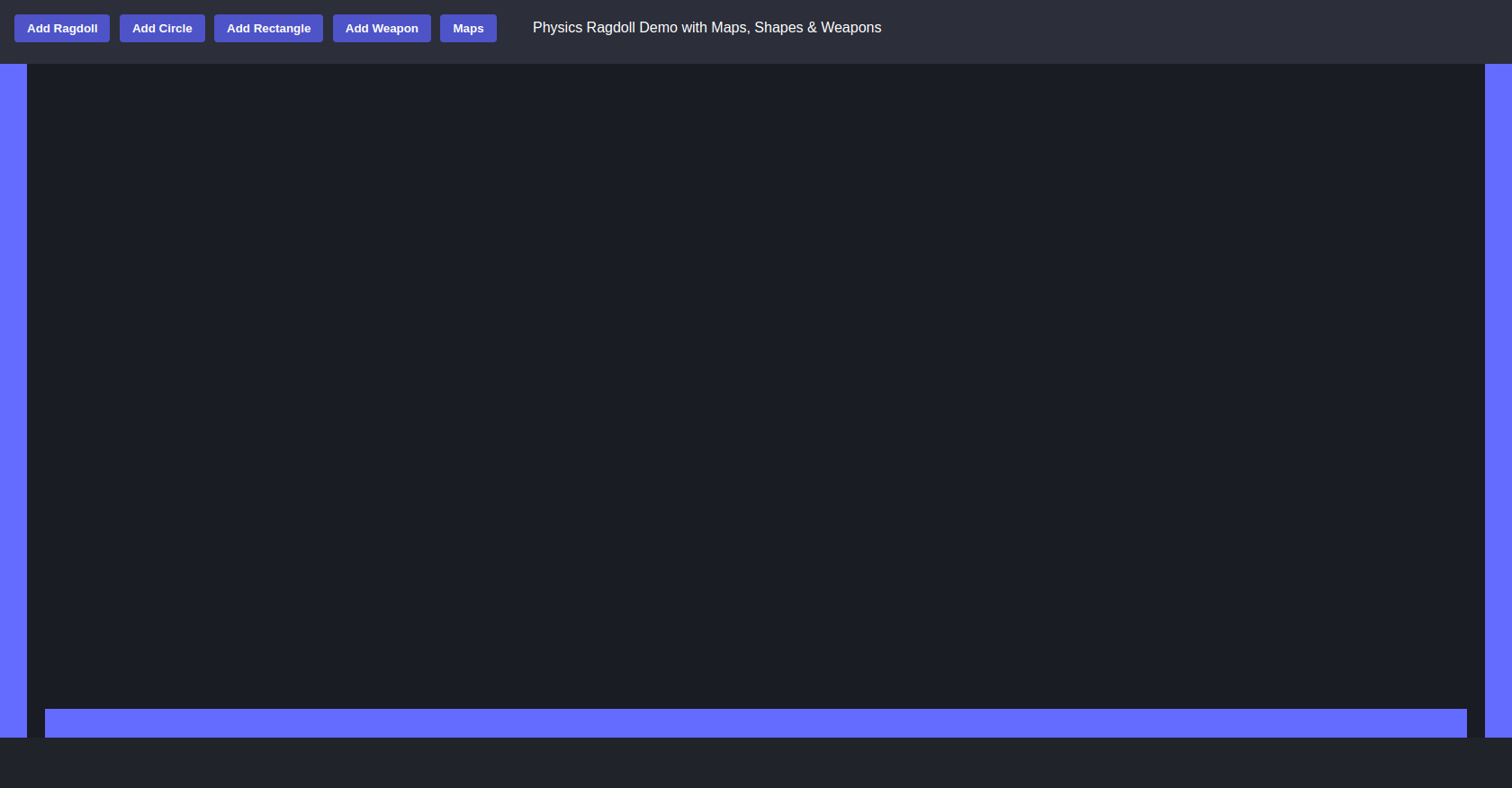 HTML5 Physics Ragdoll Demo: Matter.js Playground
