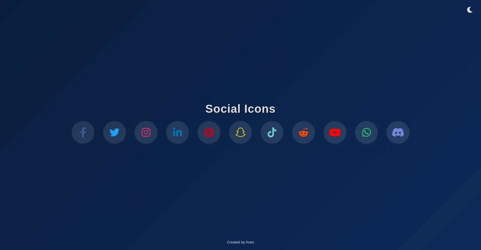 Social Icons 