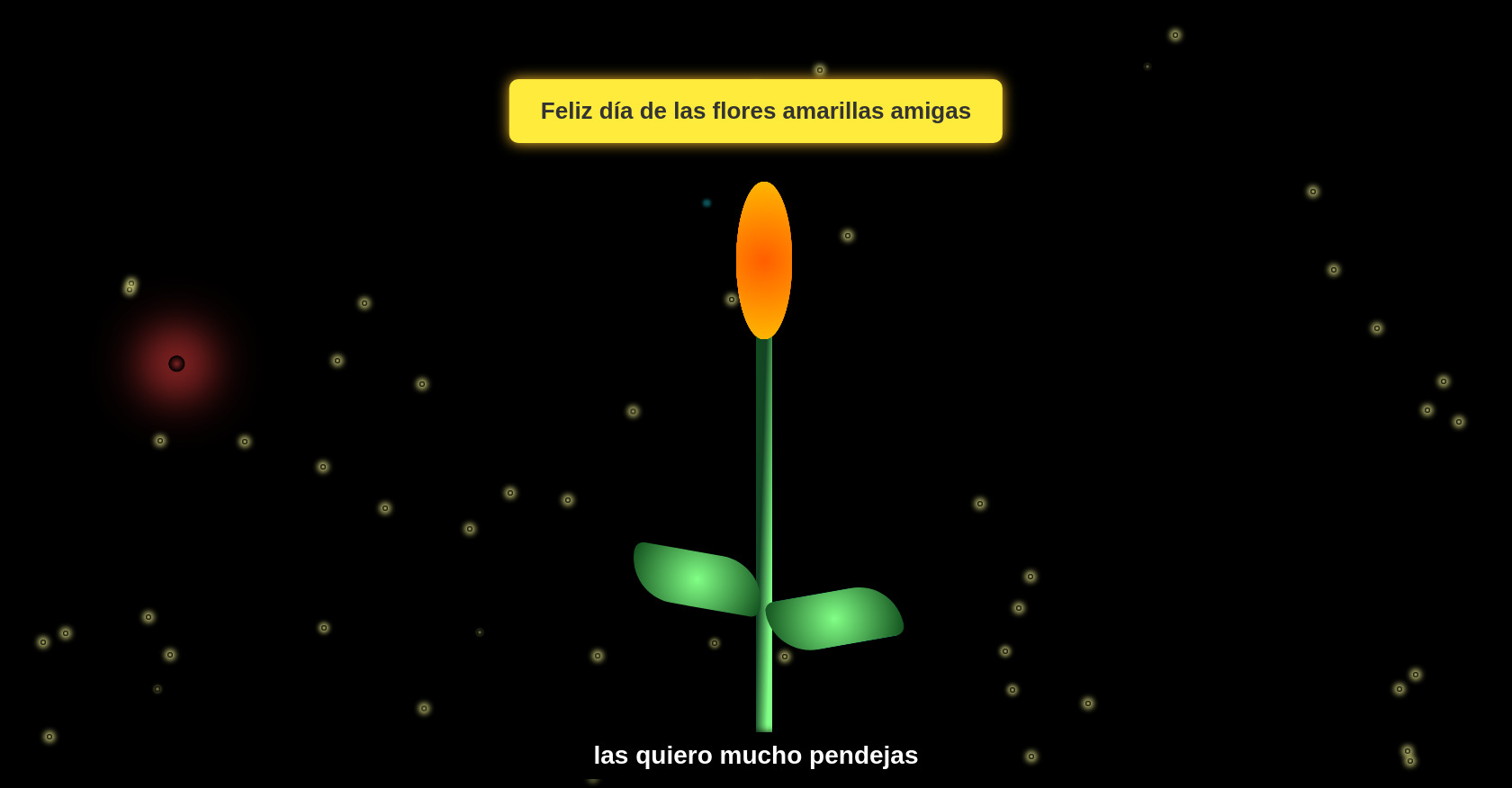 CSS Sunflower, Fireworks, Fireflies Animation