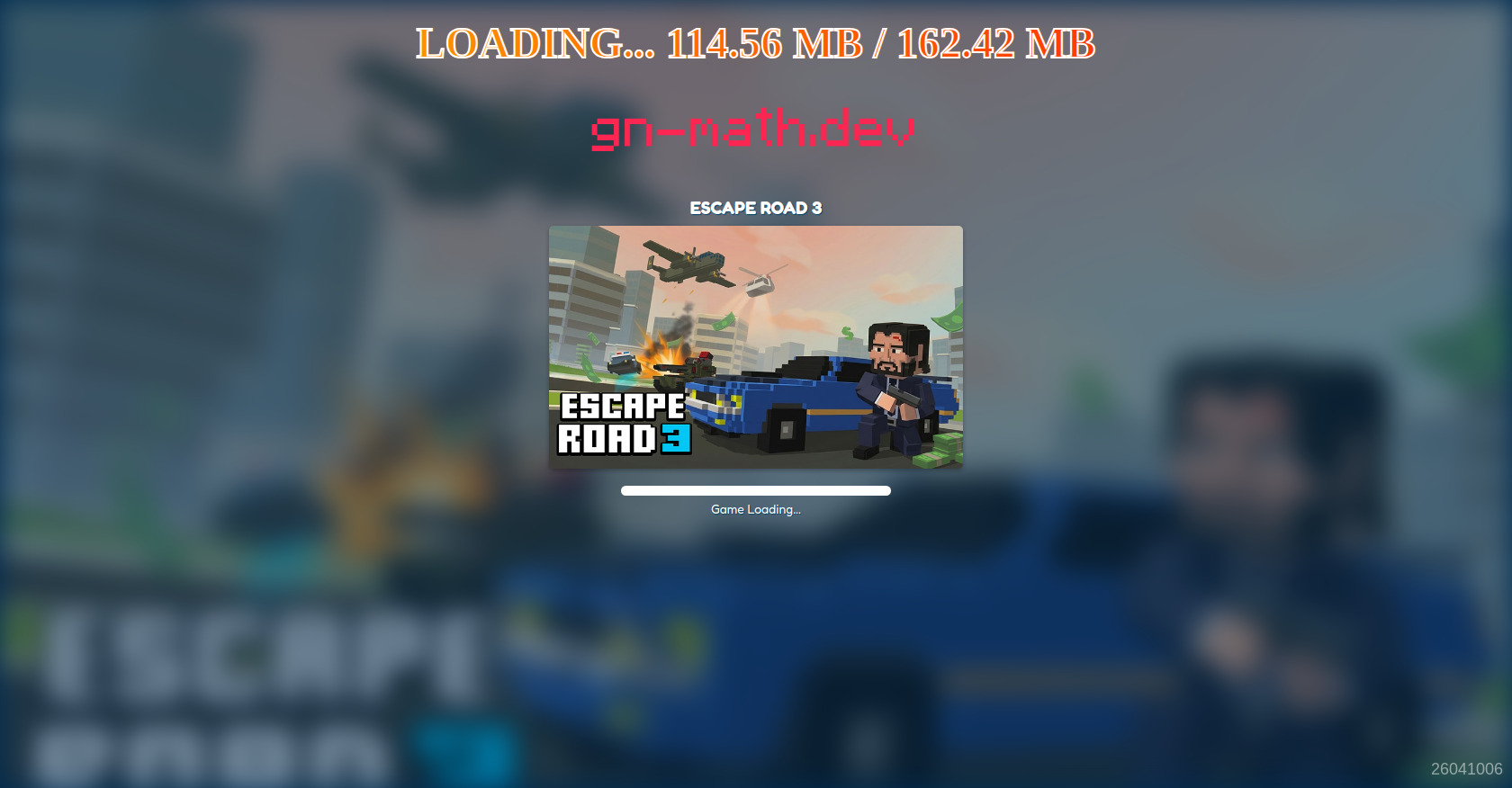 Escape Road 3 Car Chase Game in JavaScript and Canvas