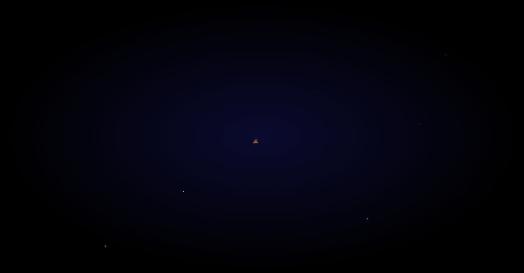 CSS Alien Spaceship Animation with Stars