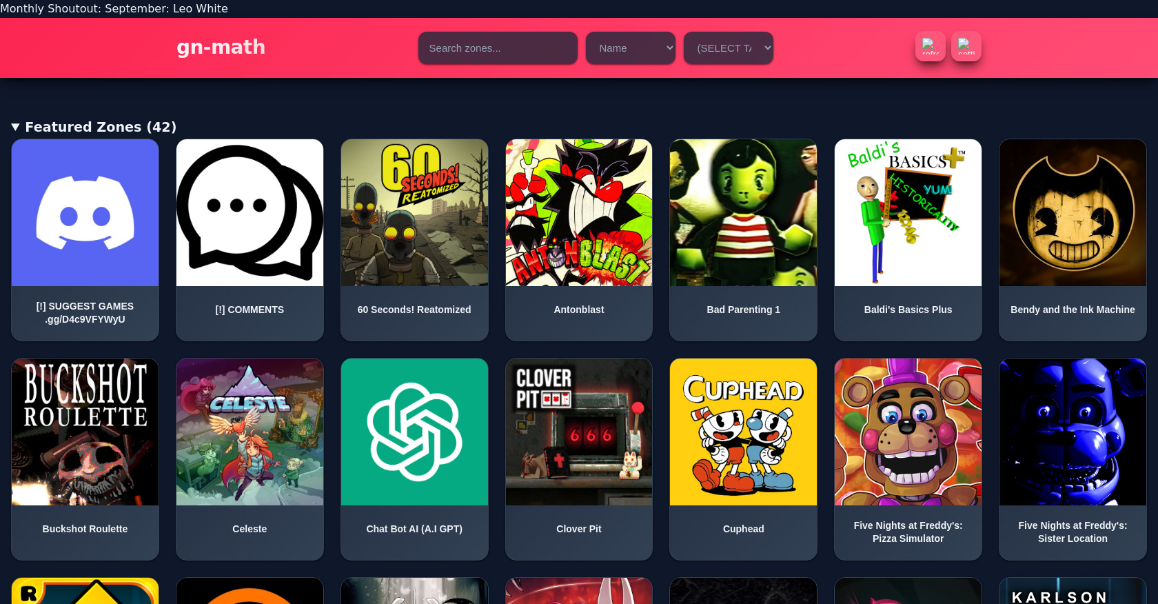 Game Portal Theme with Dark Mode in HTML and CSS