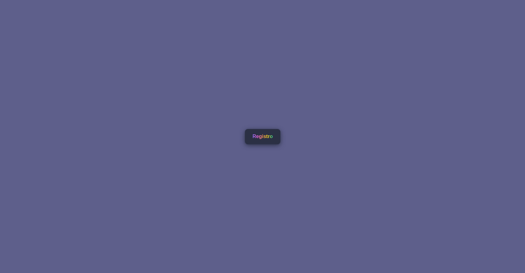 Rainbow Hover Button HTML Example