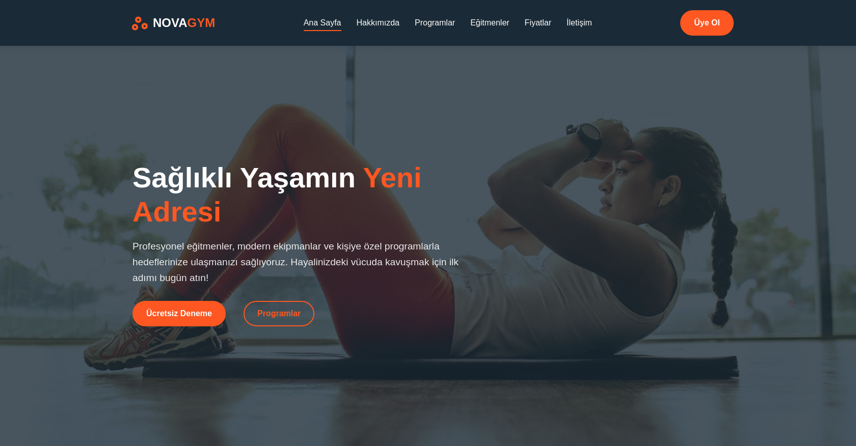 Nova Gym: Fitness, Sağlıklı Yaşam & Spor Merkezi