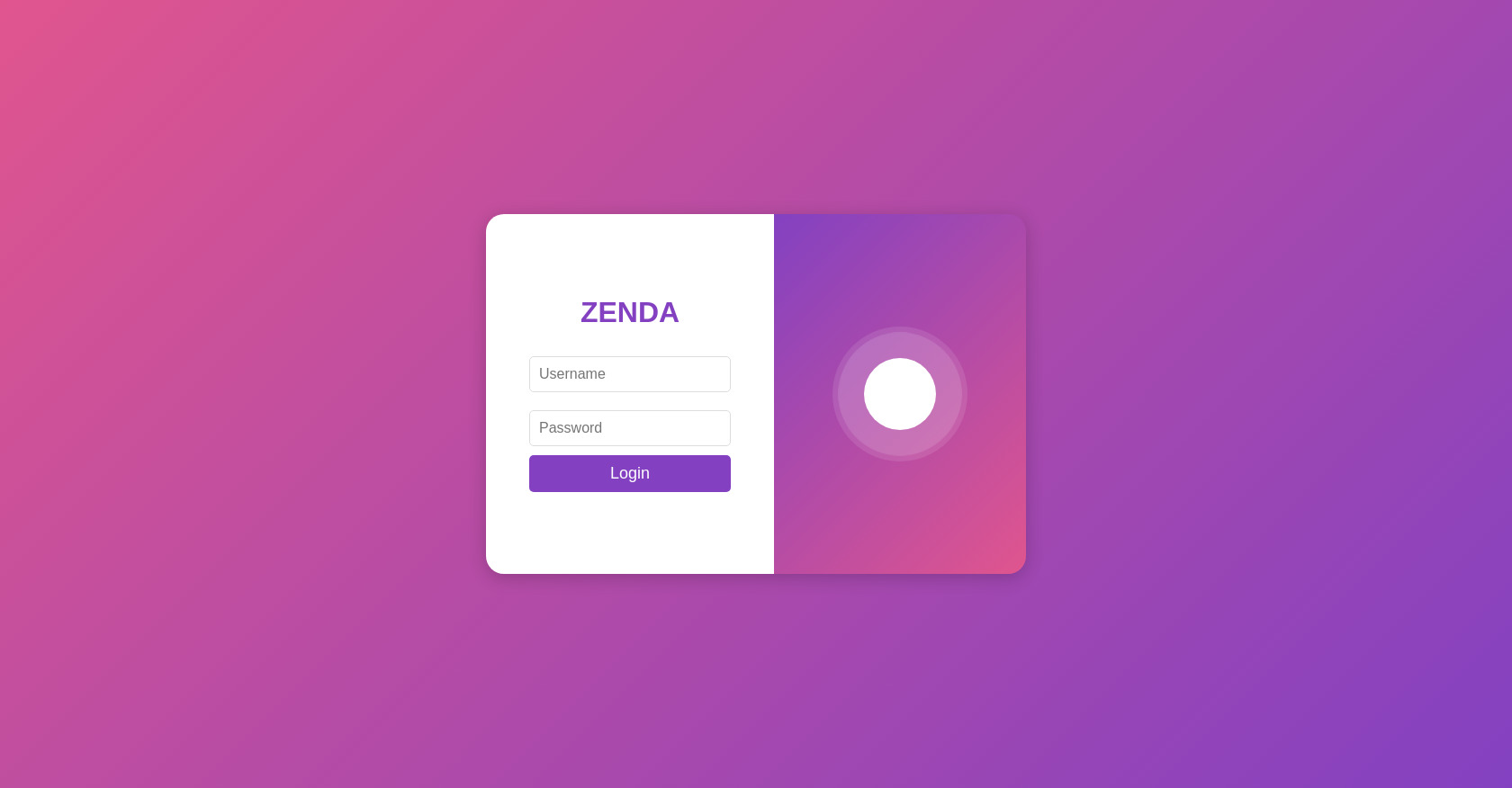HTML CSS Login Page with Fingerprint Design