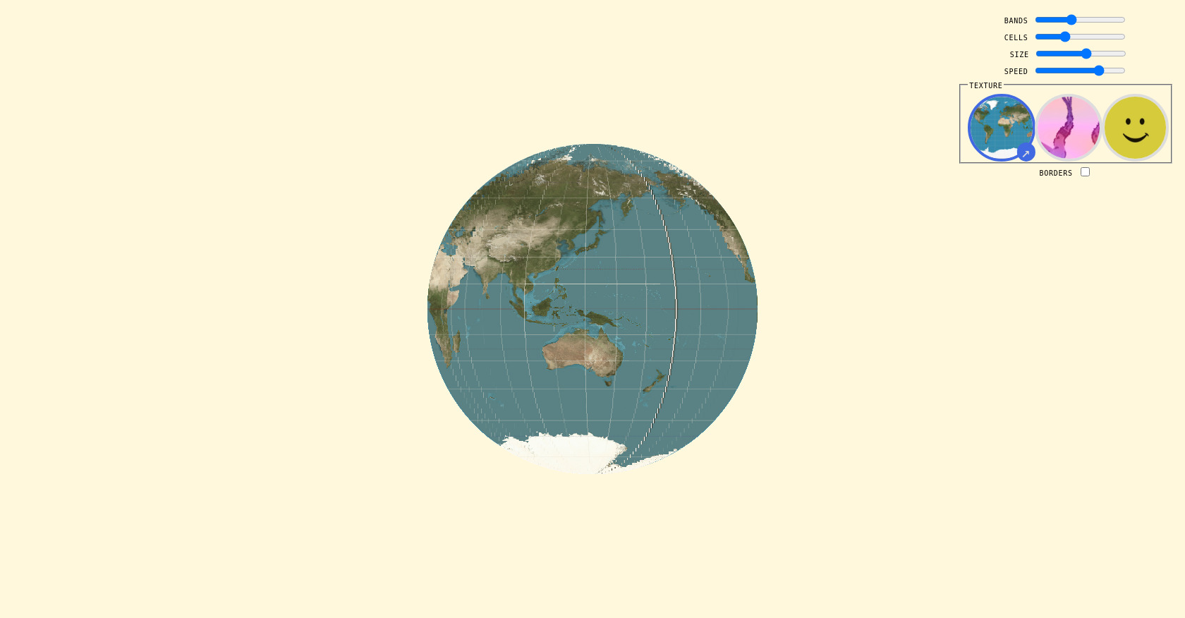 Faux-3D CSS Sphere /w Texture