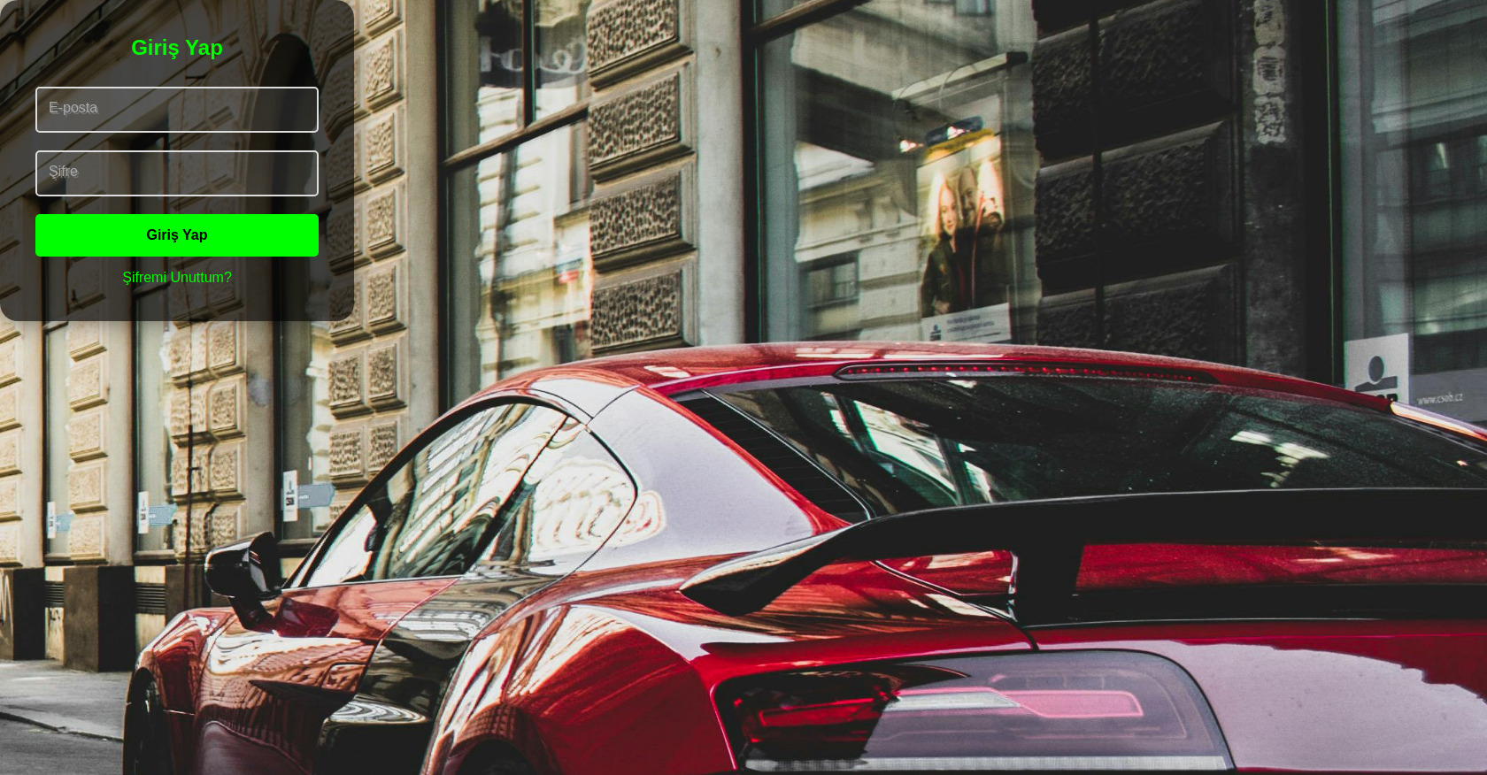 Alternatif bir giriş sayfa dizini 