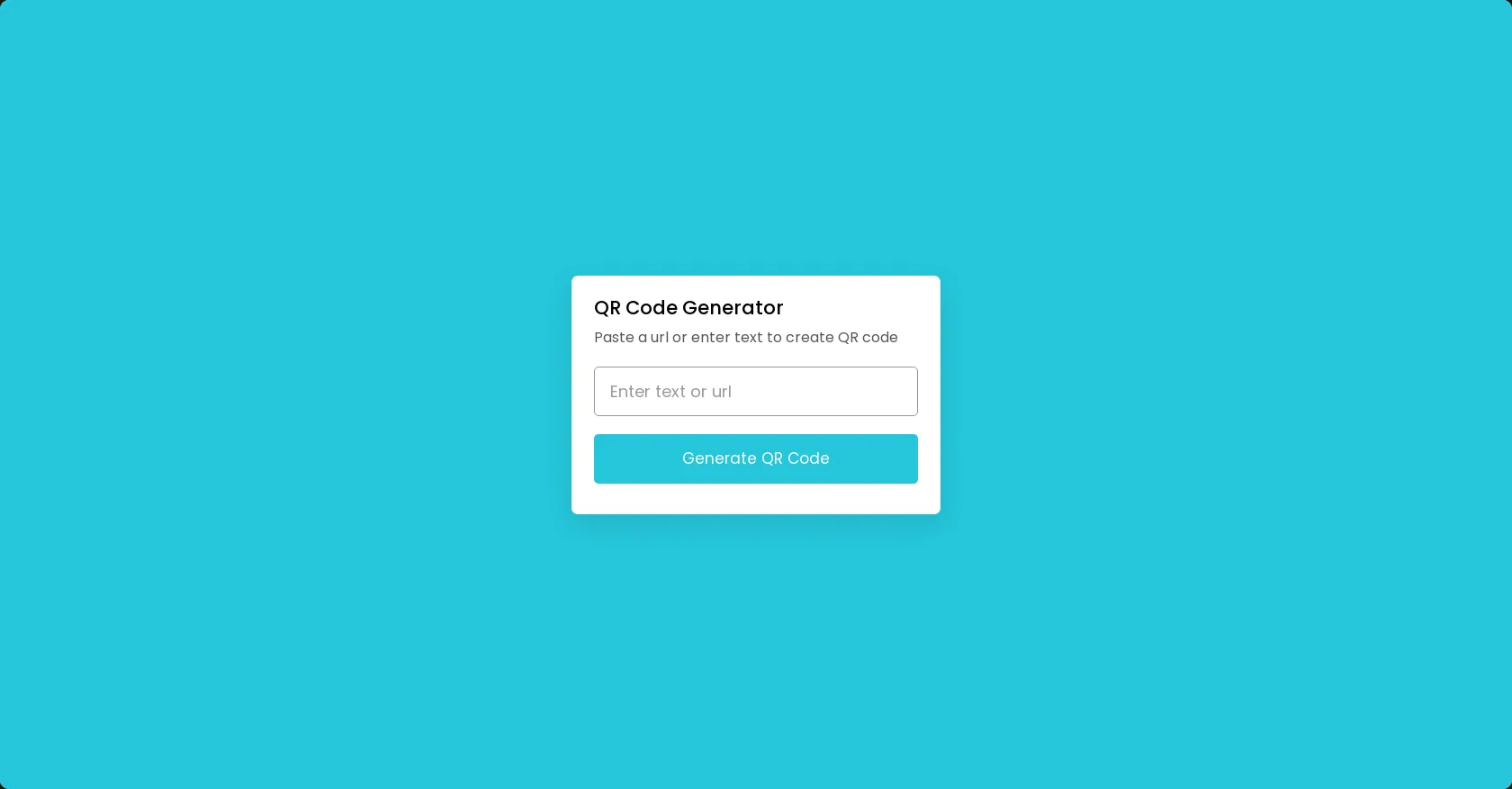 QR Code Generator in JavaScript