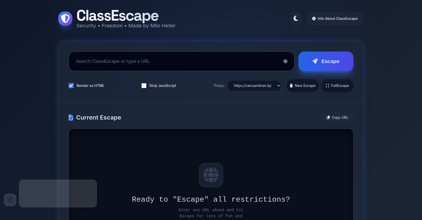 ClassEscape V.1