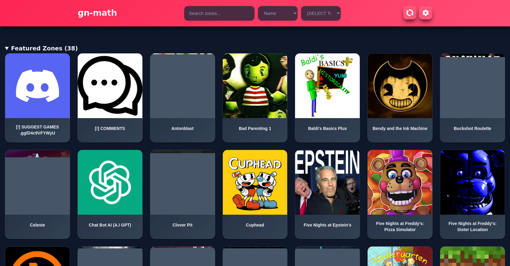 Unblocked Games: Play Free Online at GN-Math