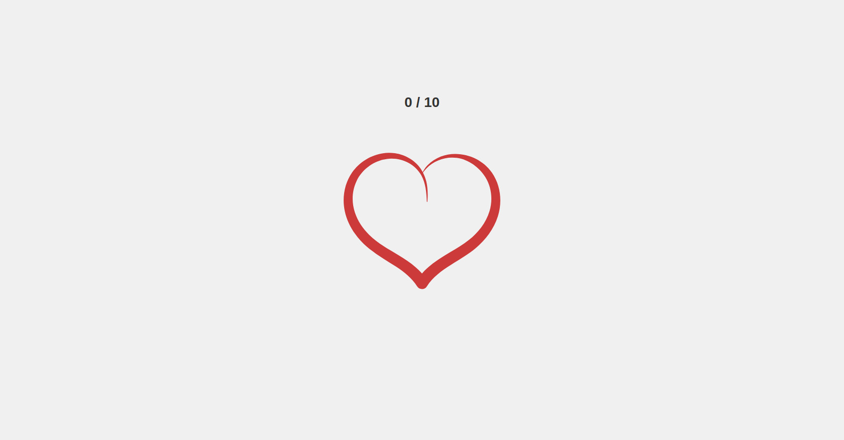 Clickable Exploding Heart Animation