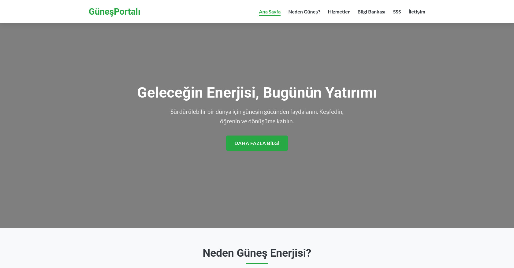 Güneş Enerjisi Paneli Kurulumu | Hizmetler & Fiyatları