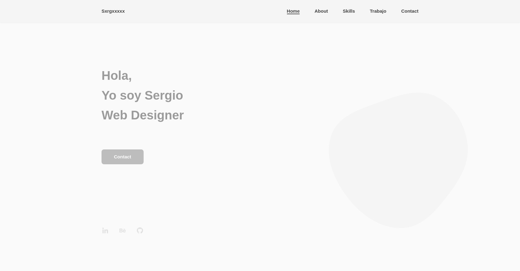Web Designer Portfolio HTML Template