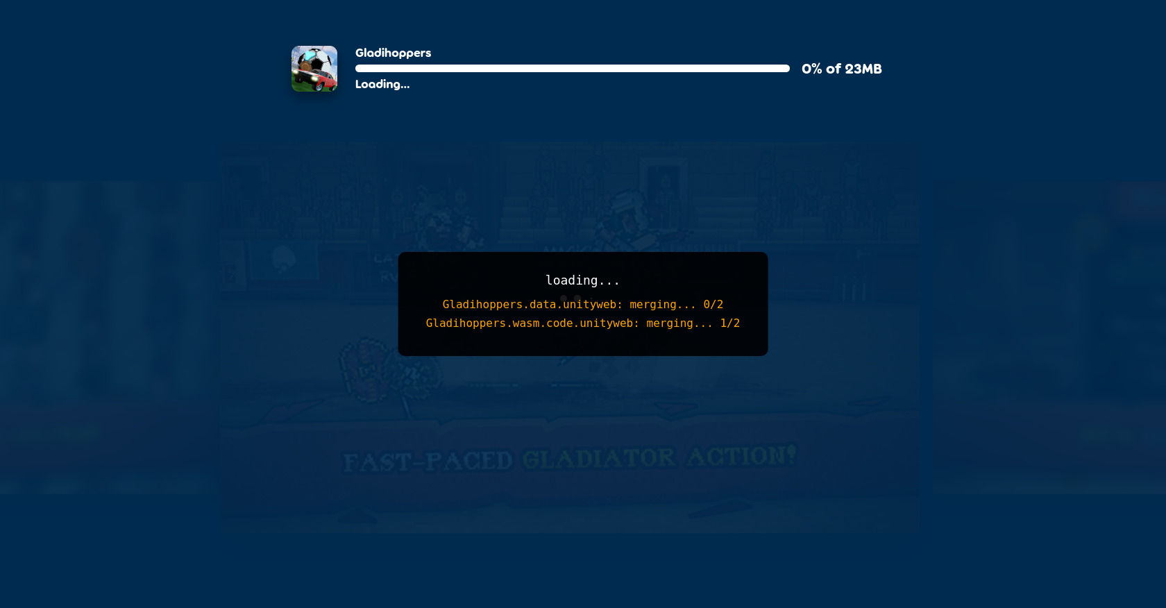 Gladihoppers: Playable Game HTML File