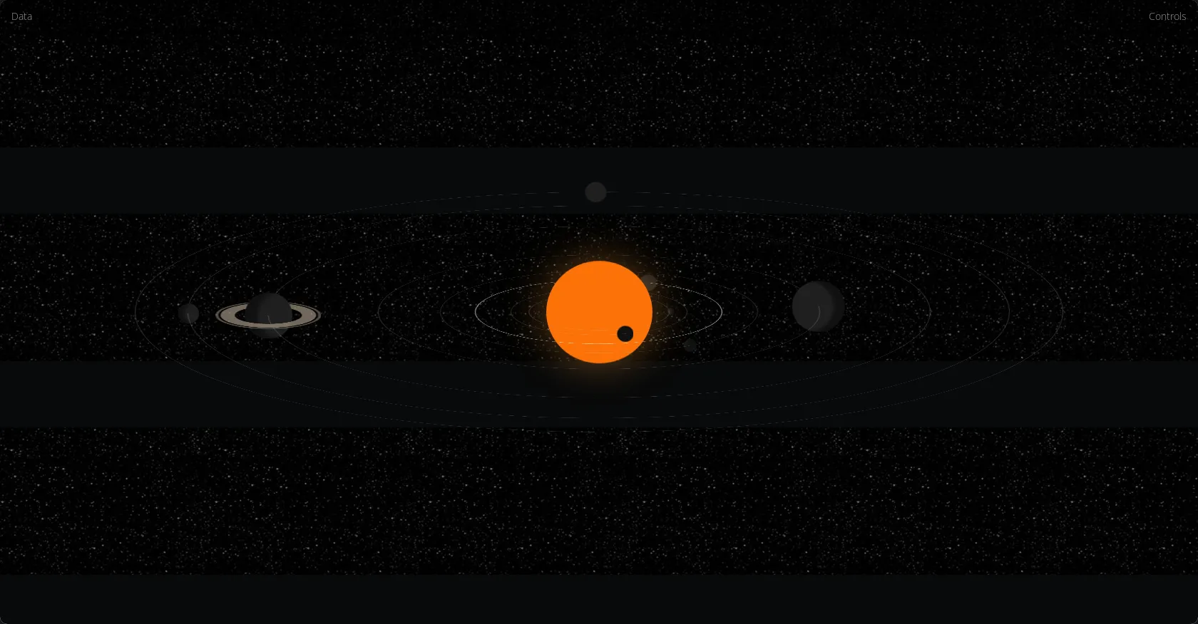 CSS 3D Solar System