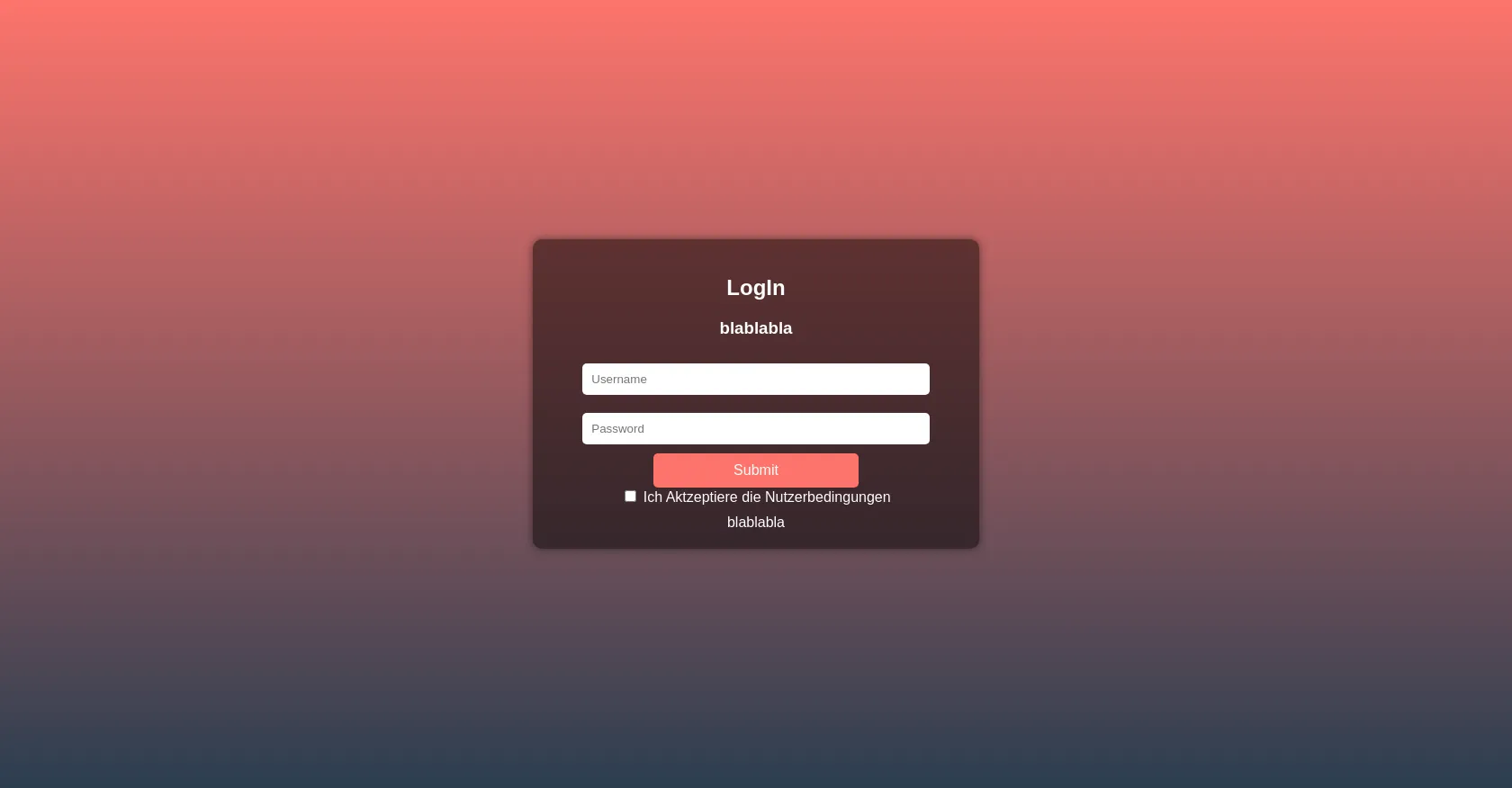 Simple Log in