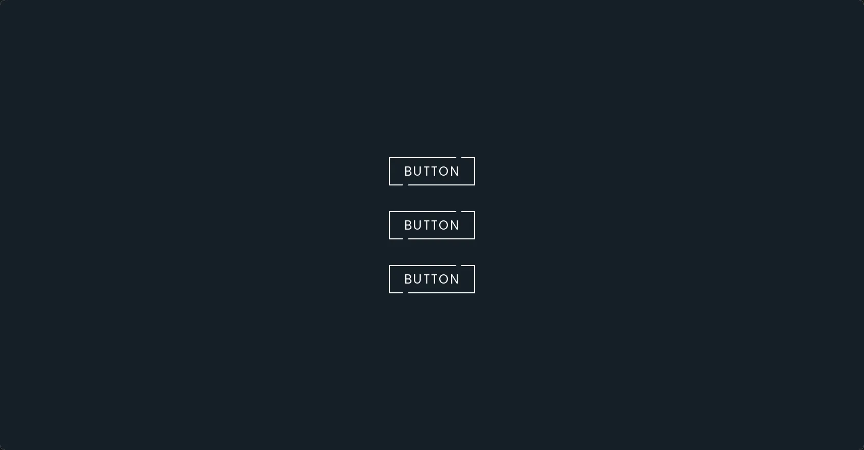 CSS Glowing Buttons