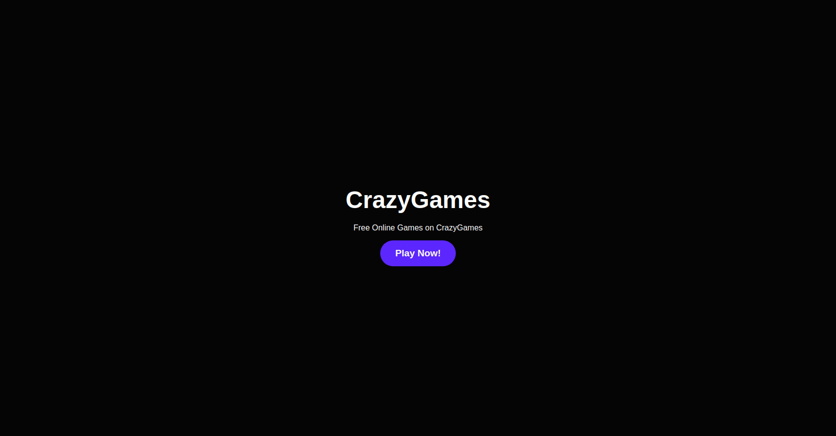 CrazyGames HTML: Free Online Games