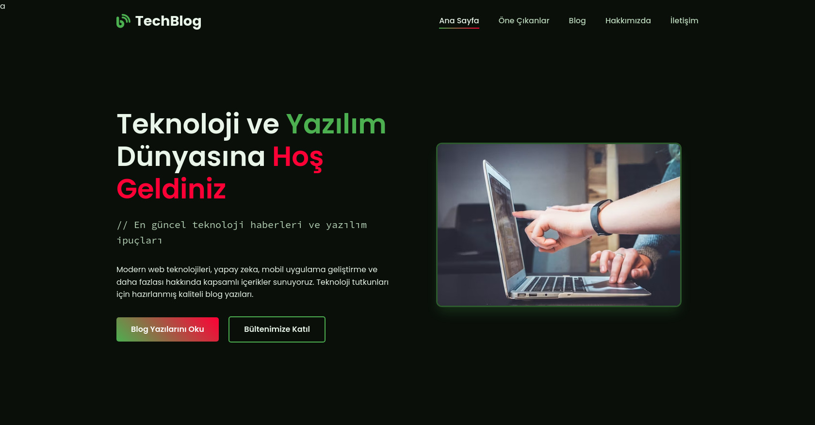 Tech Blog: Technology & Software HTML Template