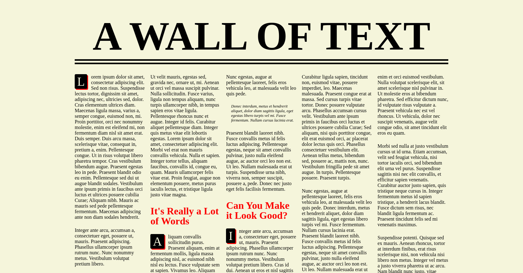 A Responsive Newspaper site