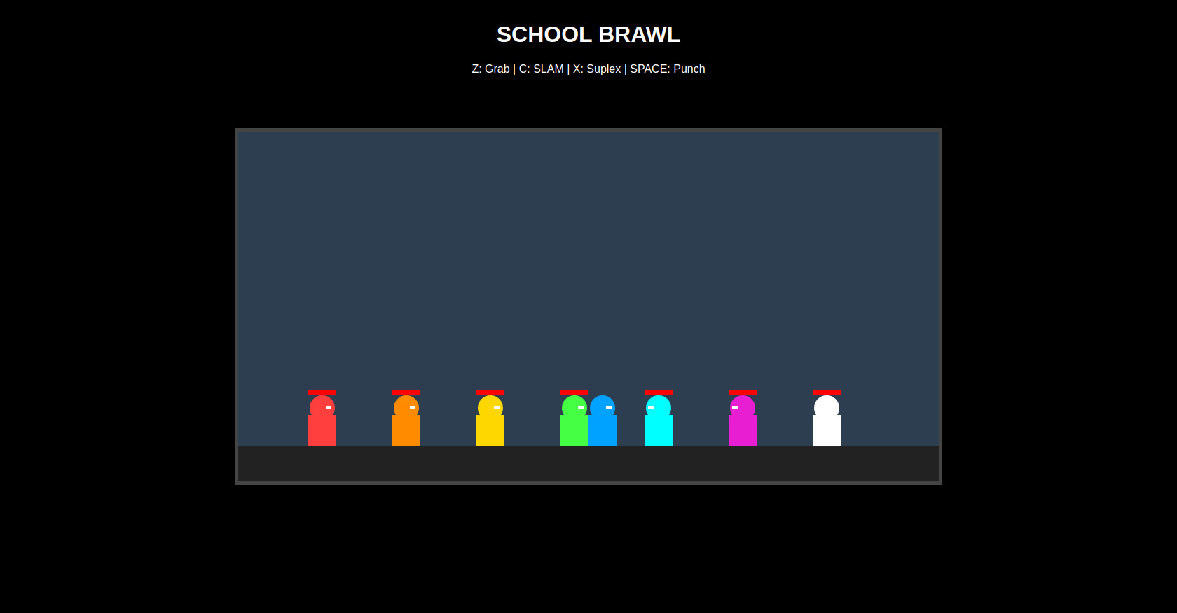 Roblox School Brawl: Grab, Slam, Suplex Game