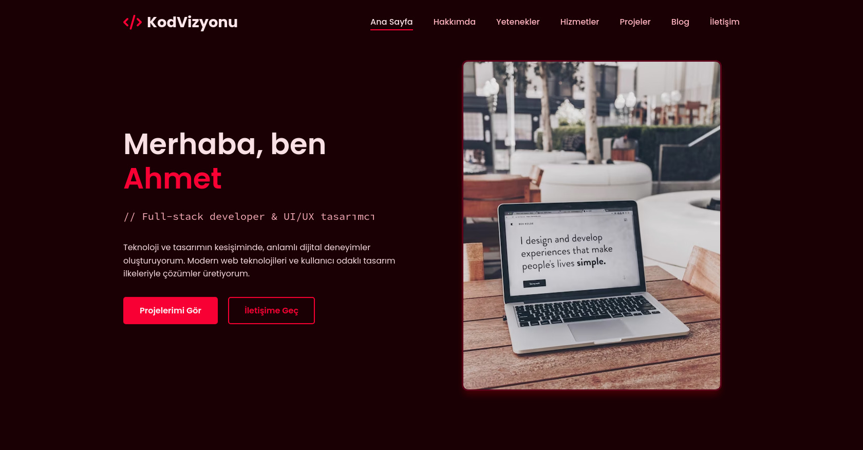 Web Developer Portfolio: HTML, CSS, JavaScript