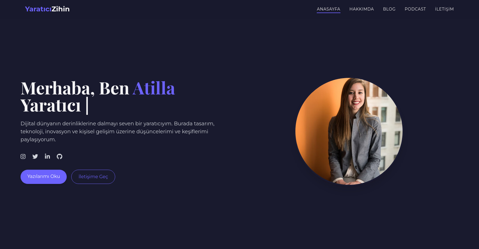 Turkish Blog & Podcast HTML Template