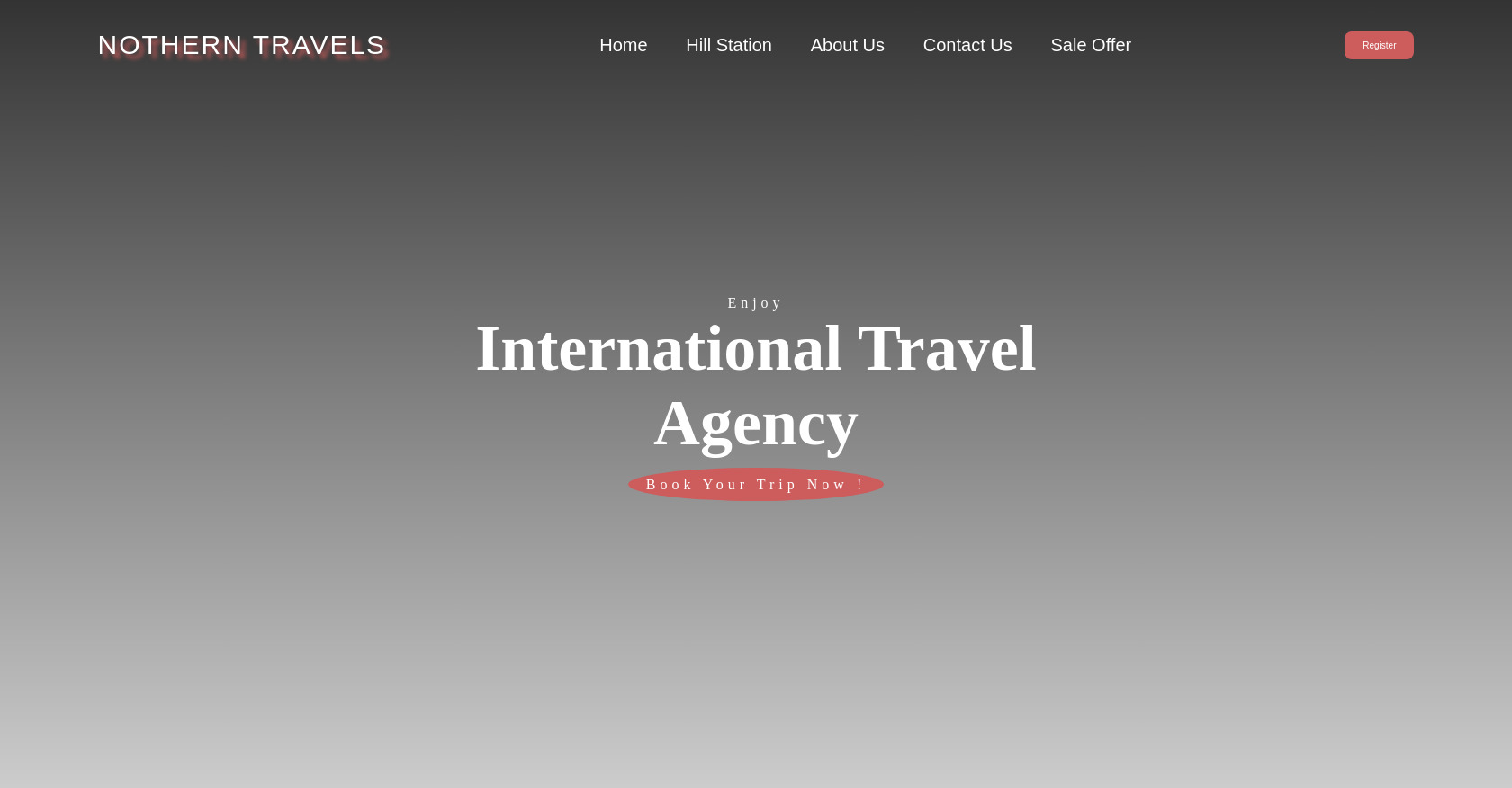 HTML Landing Page Template: Travel Agency