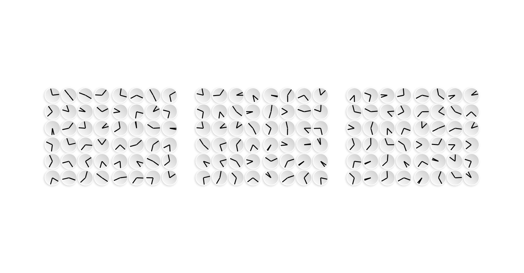 React Clock Made of Clocks Component