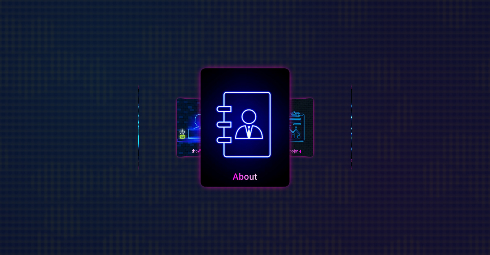 Glowing Carousel: Gradient Text &amp; Popups in Motion