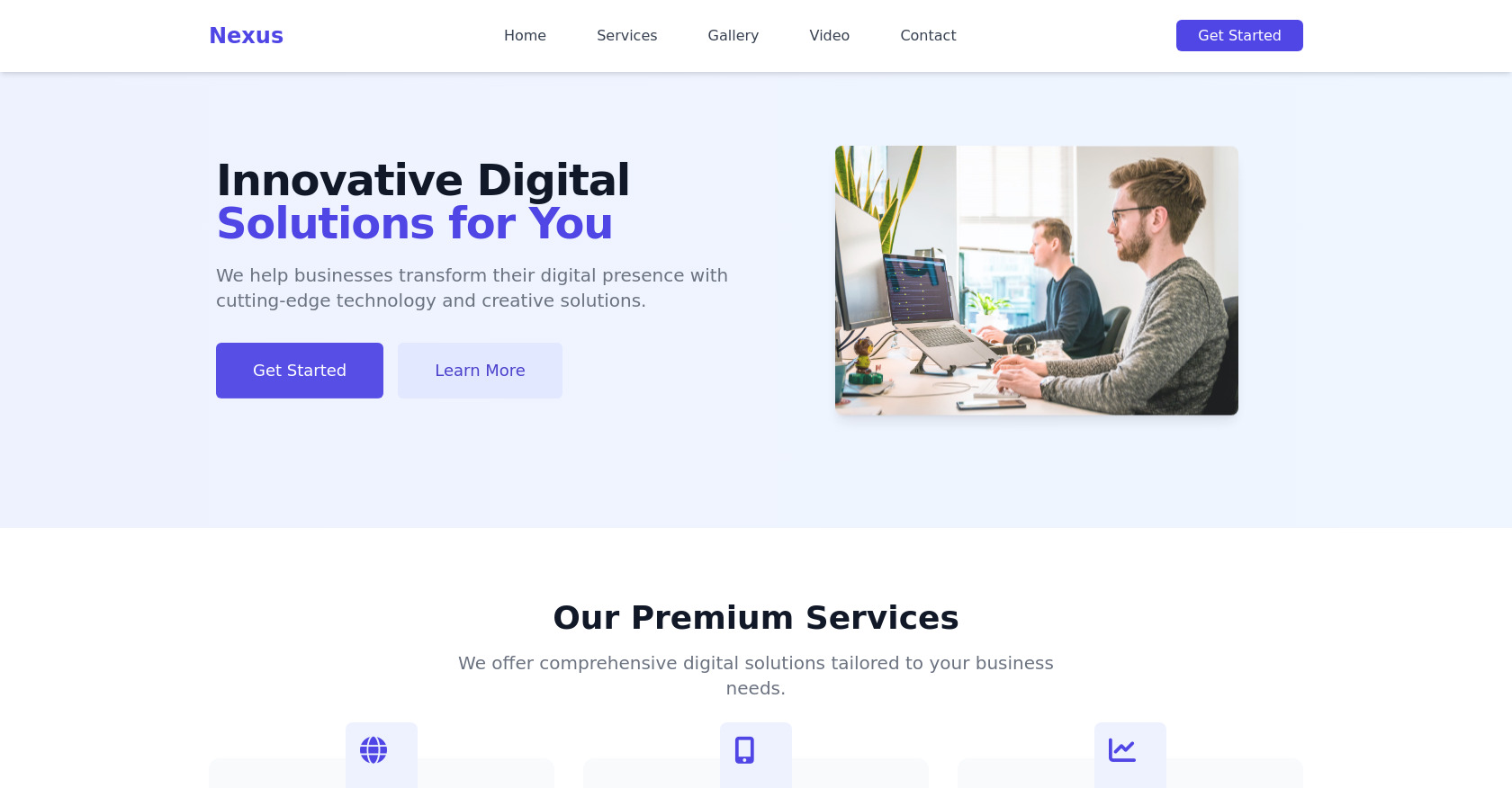 Digital Solutions: Web, Mobile, Marketing & Design