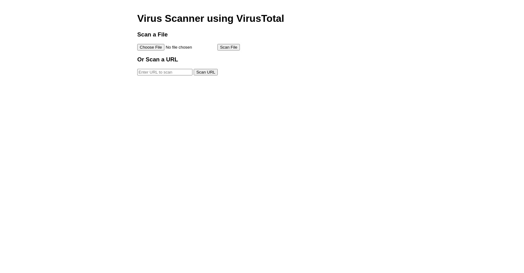 Virus scanner 