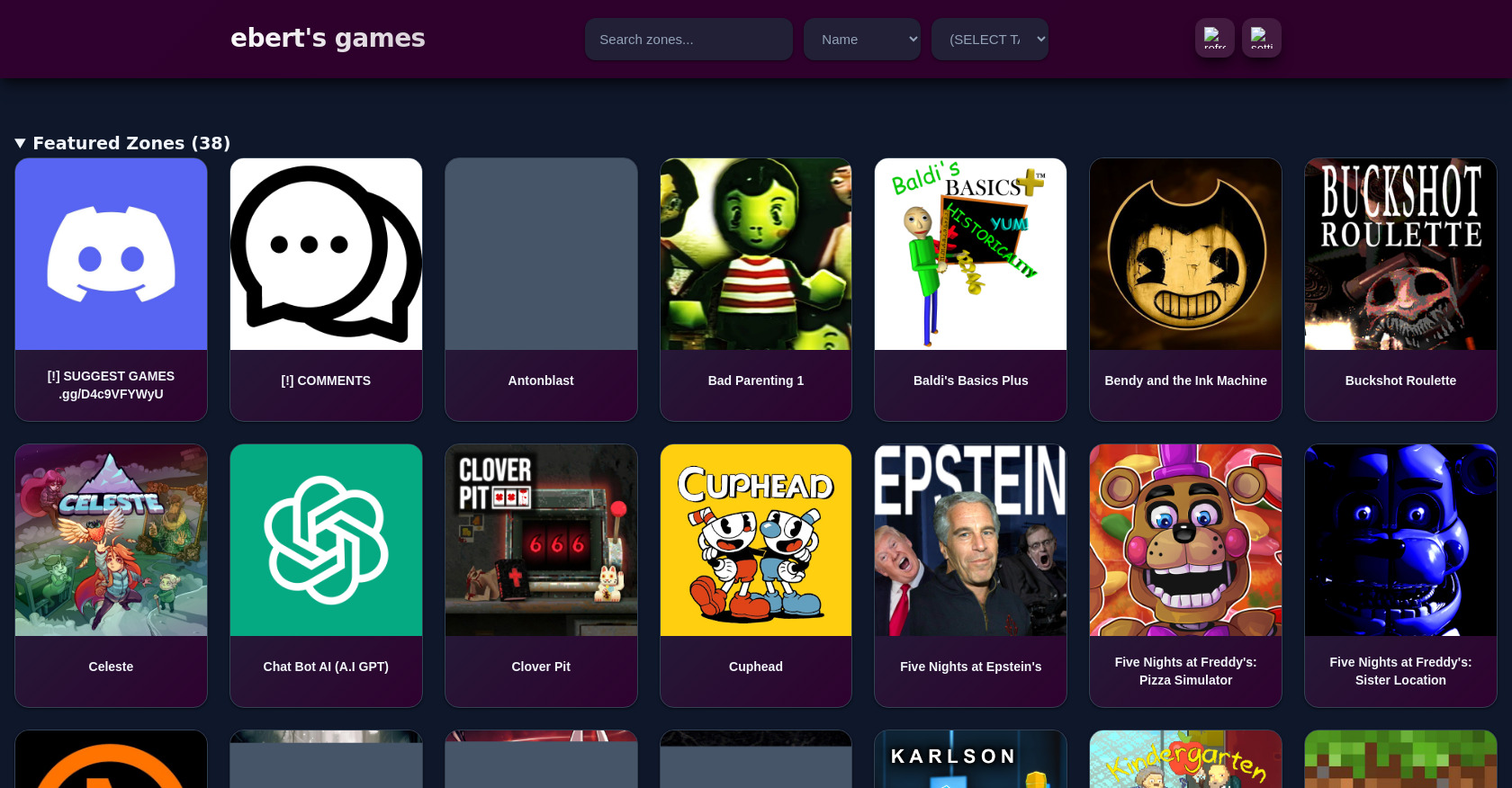 ebert's games