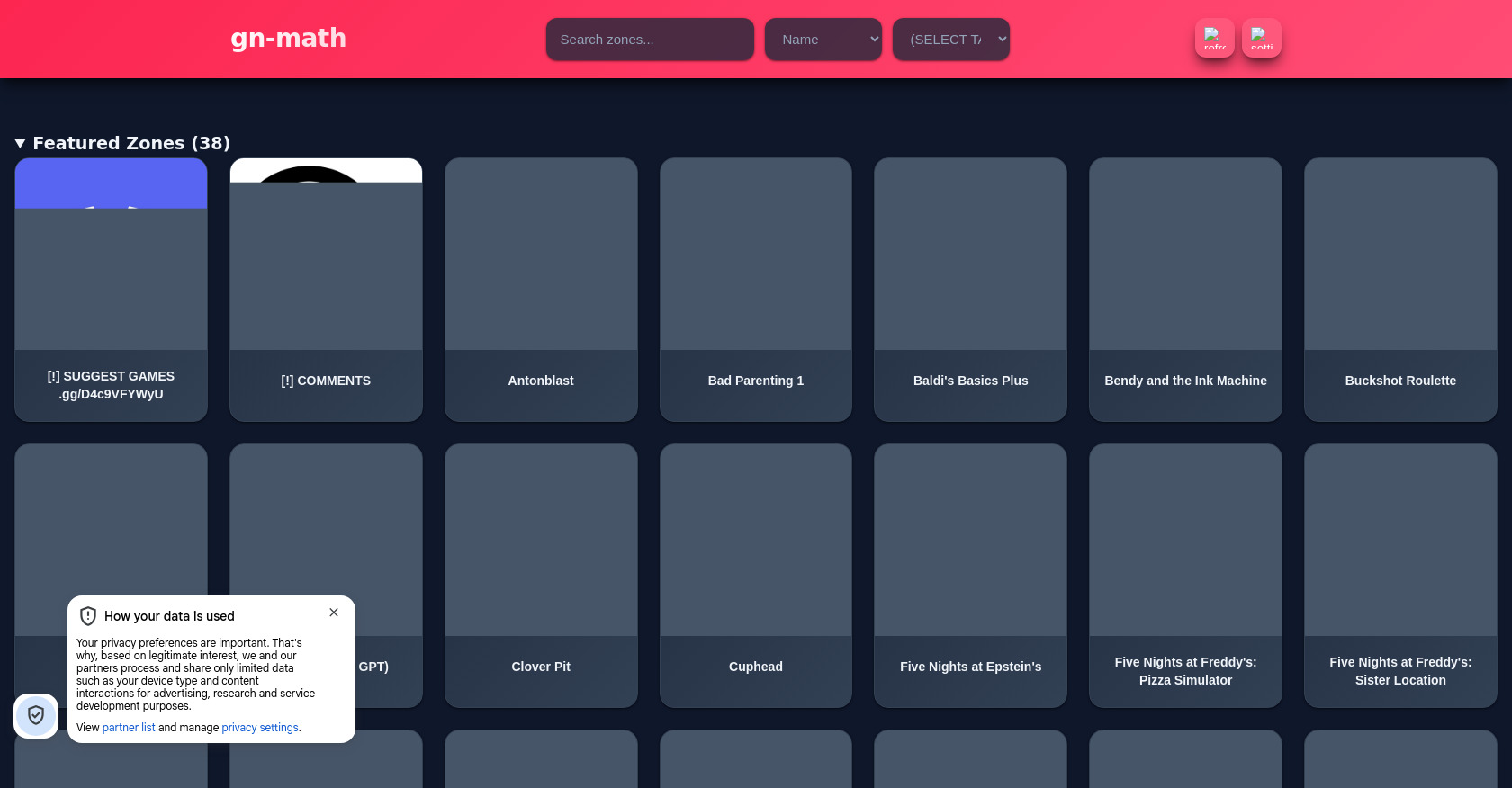 Unblocked Games: Play Free Online at GN-Math